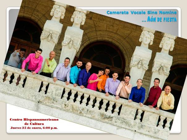 Convida Camerata Vocale Sine Nomine a concierto festivo Convida Camerata Vocale Sine Nomine a concierto festivo